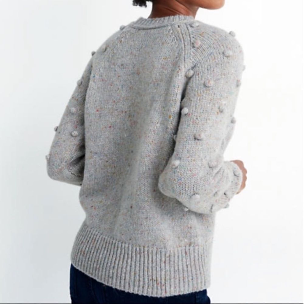 MADEWELL Janey Bobble Sleeve Pullover Sweater! - Picture 2 of 9